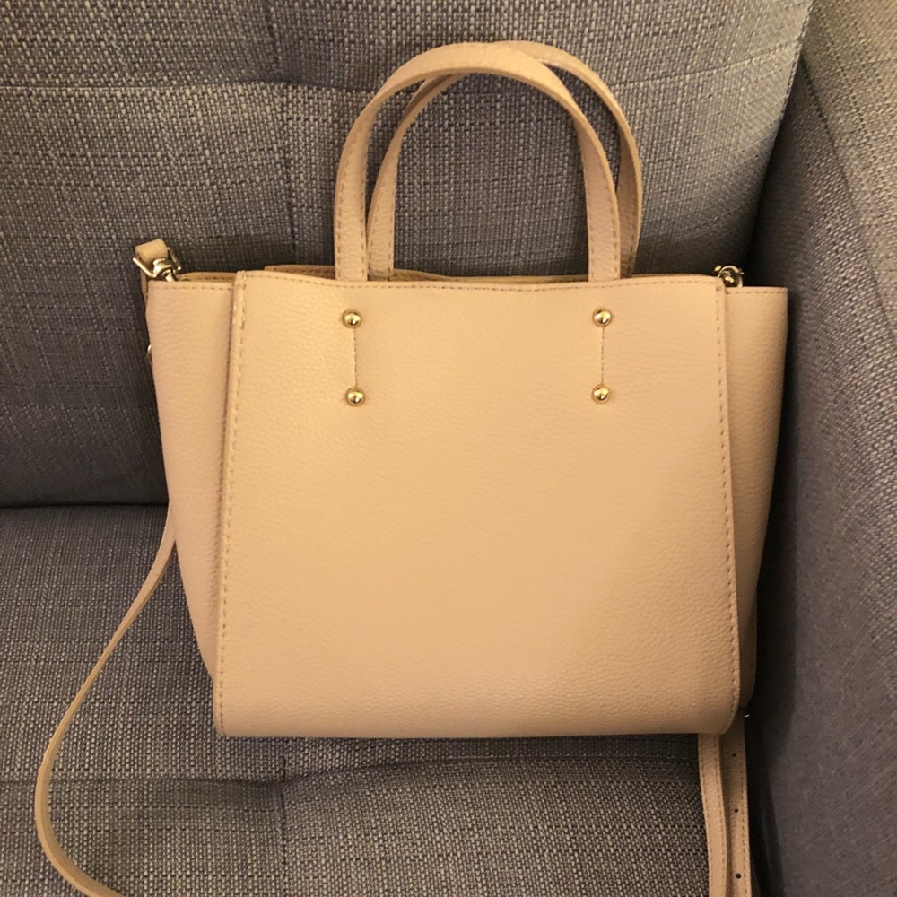 NWT Ann Taylor Nude Crossbody - Picture 7 of 7